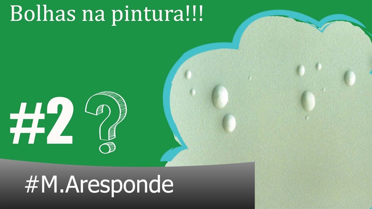 COMO RESOLVER BOLHA NA PINTURA