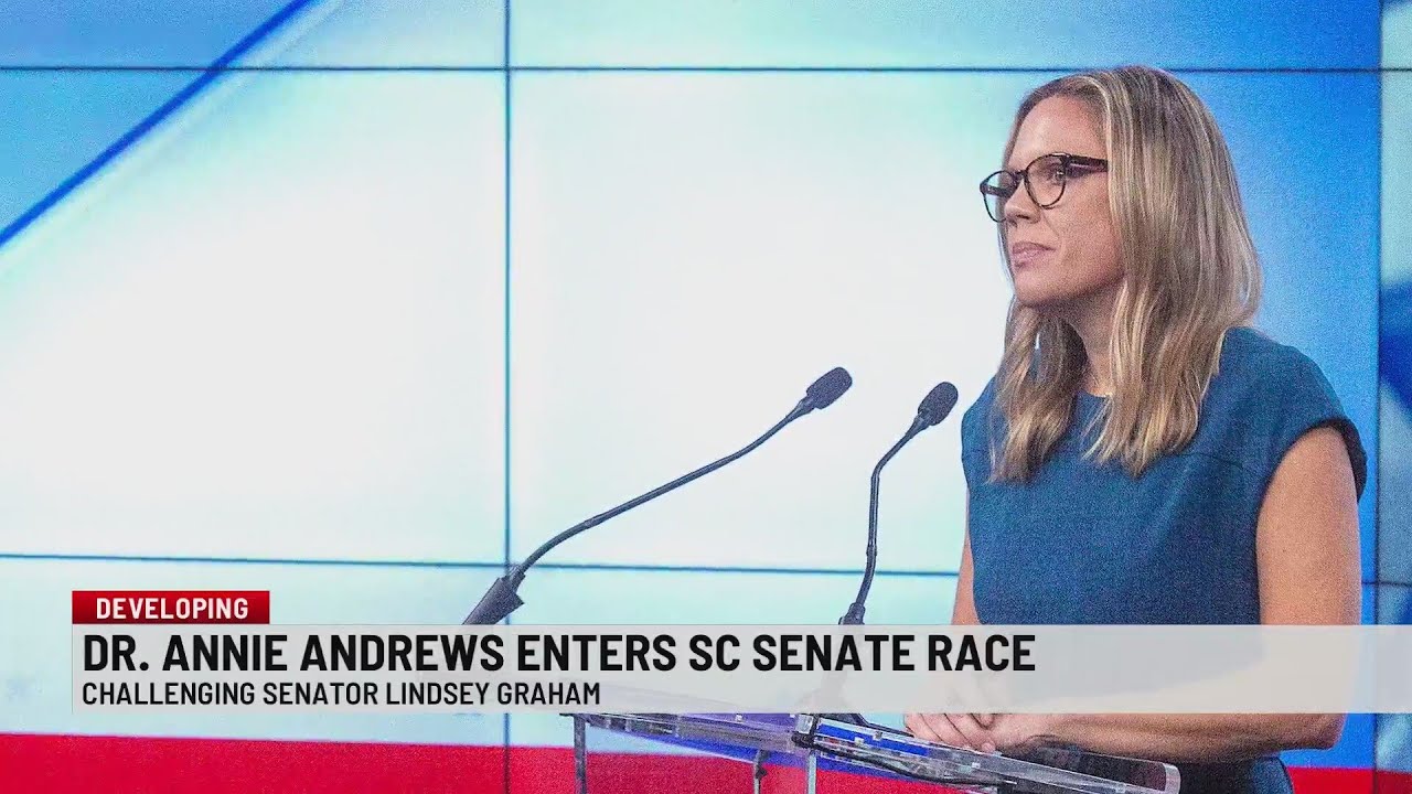 Sen. Lindsey Graham gets a 2026 challenge from Annie Andrews