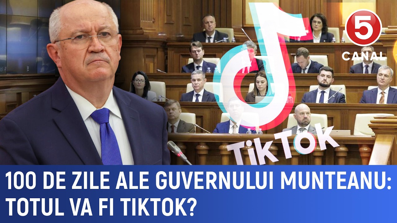 100 de zile ale guvernului Munteanu: Totul va fi TikTok?