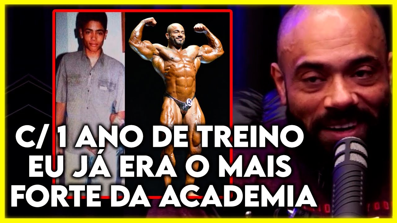 COMO EU FIQUEI MUSCULOSO RÁPIDO *não é bomba* | Cortes Podcast