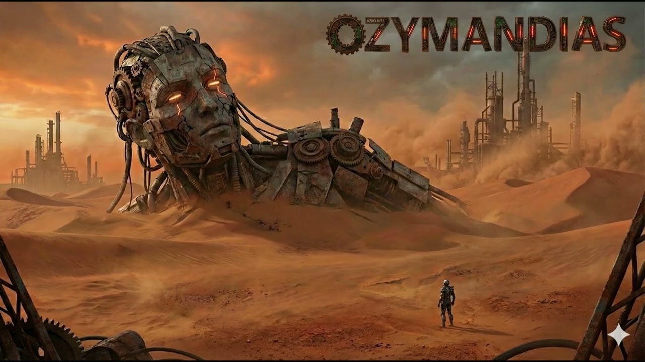 OZYMANDIAS – Industrial Metal / Cyber-Folk (Romanian Bucium & Dark Synth) | Suno AI