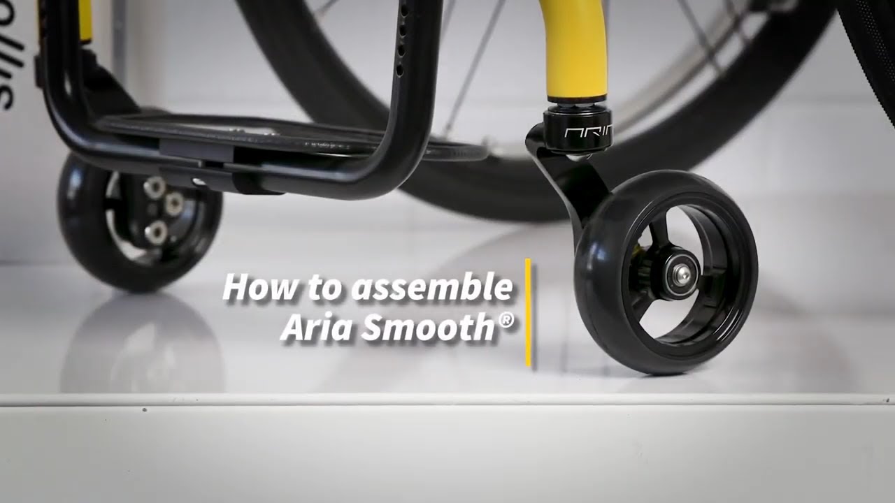How to assemble Aria Smooth - Shock-absorbing Forks for Wheelchairs