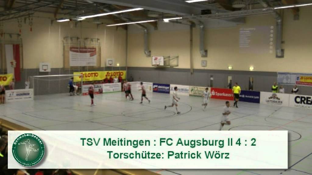 Vorrunde in Wertingen: 2. Halbfinale: TSV Meitingen - FC Augsburg II
