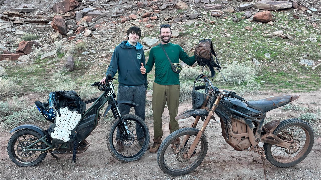 E-Dirt Bike Tour Моаб