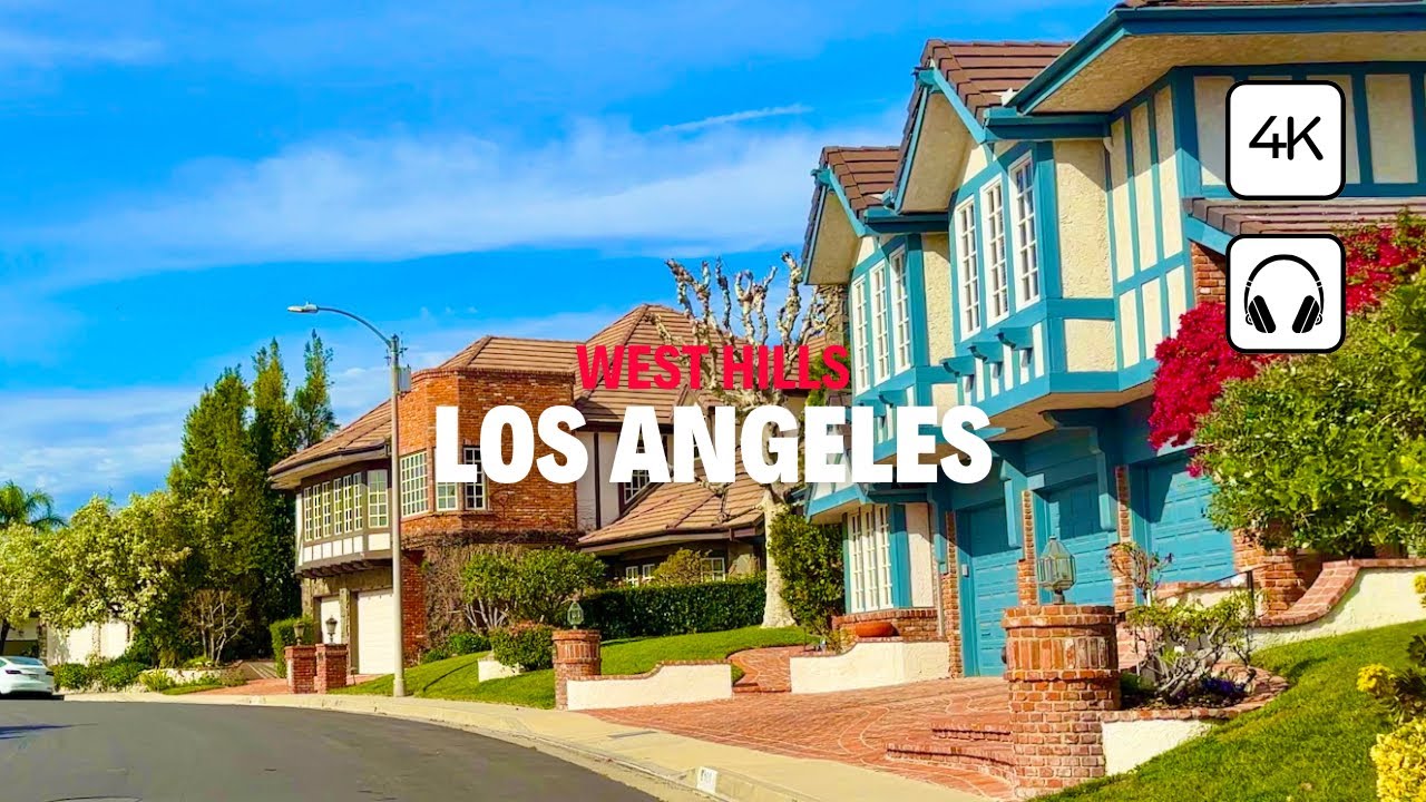 Driving in West Hills 🚗🌿 | Scenic & Calm LA Neighborhood Drive