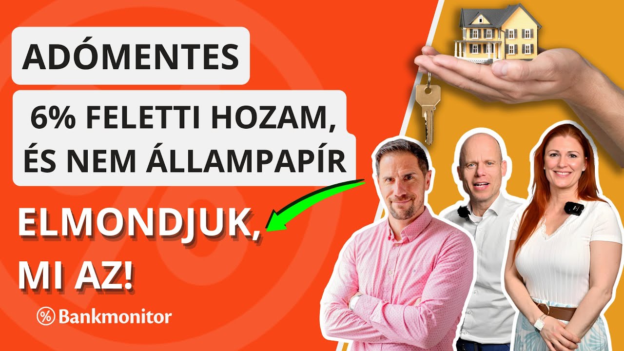 Adómentes  6% feletti hozam,és nem állampapír.... Mi az?
