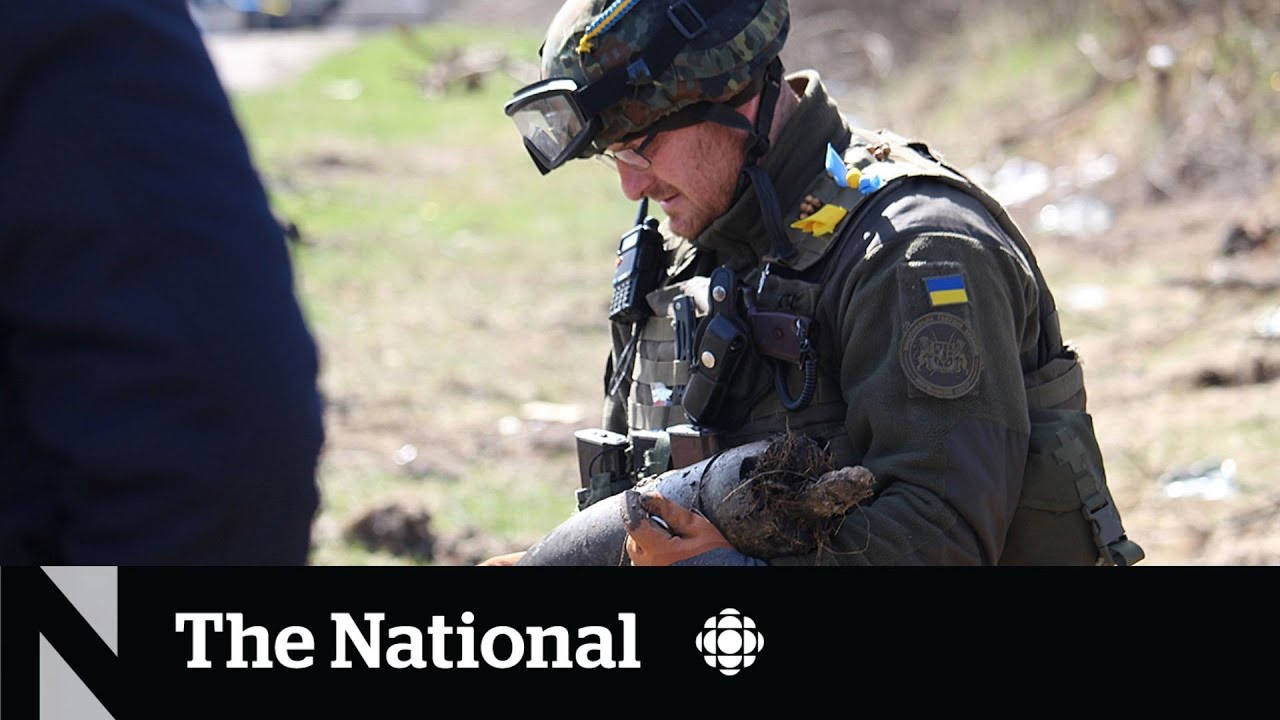 Ukraine’s efforts to remove booby traps left behind by Russian troops