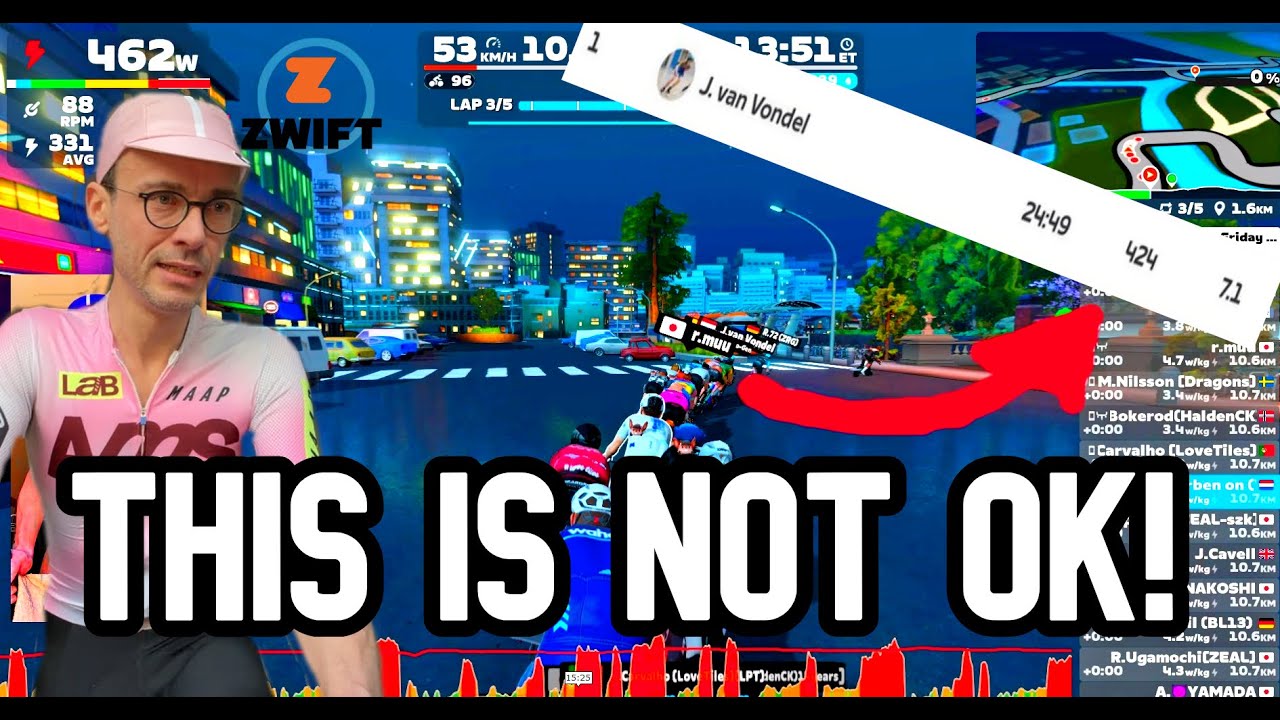 This is RUINING Zwift Racing!