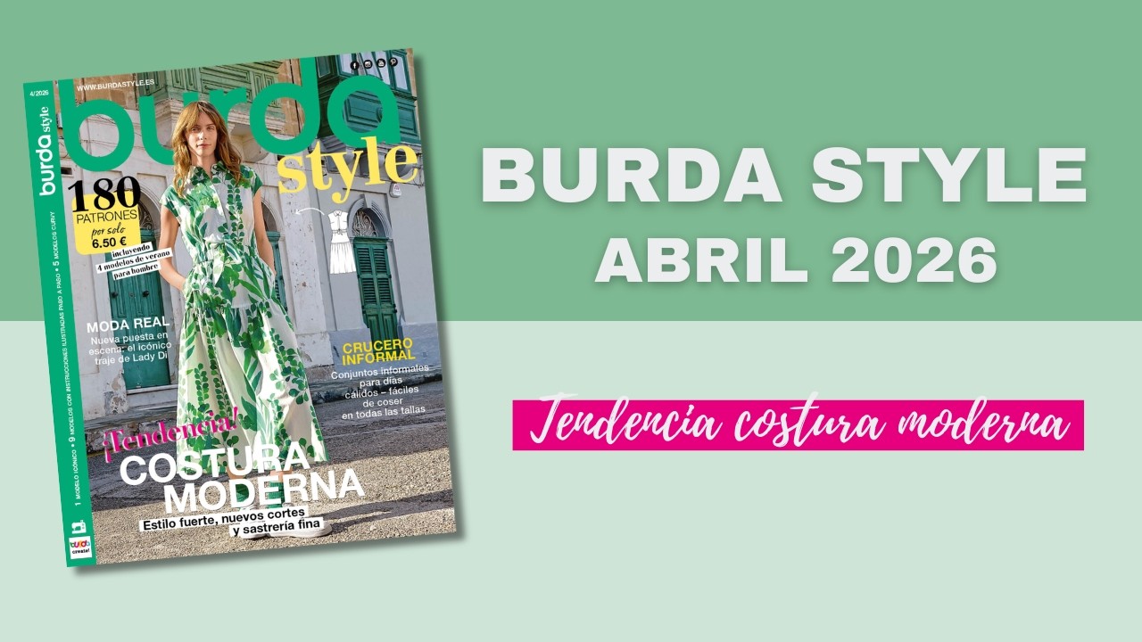 Burda Style Marzo 2026 | Tendencia costura moderna