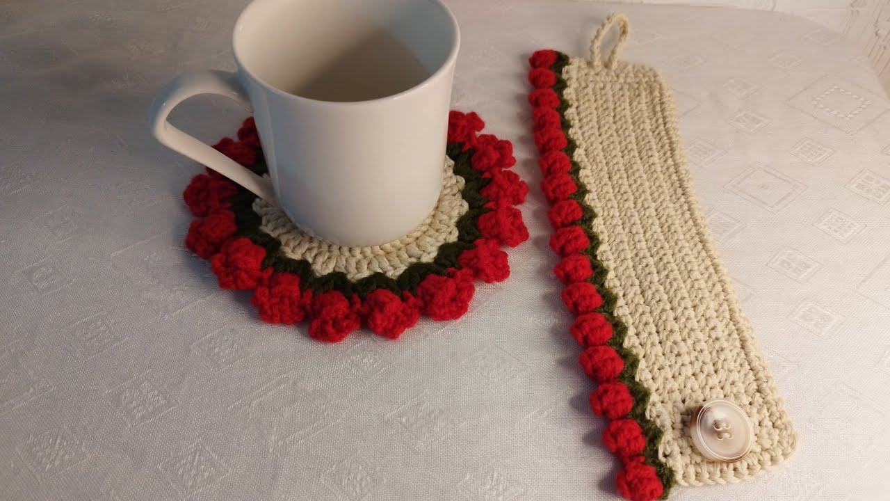 كروشية تلبيسة كوب قهوة بطريقة سهله وبسيطه 🥰😍(تعليم كروشية)#crochet #كروشيه #handmade