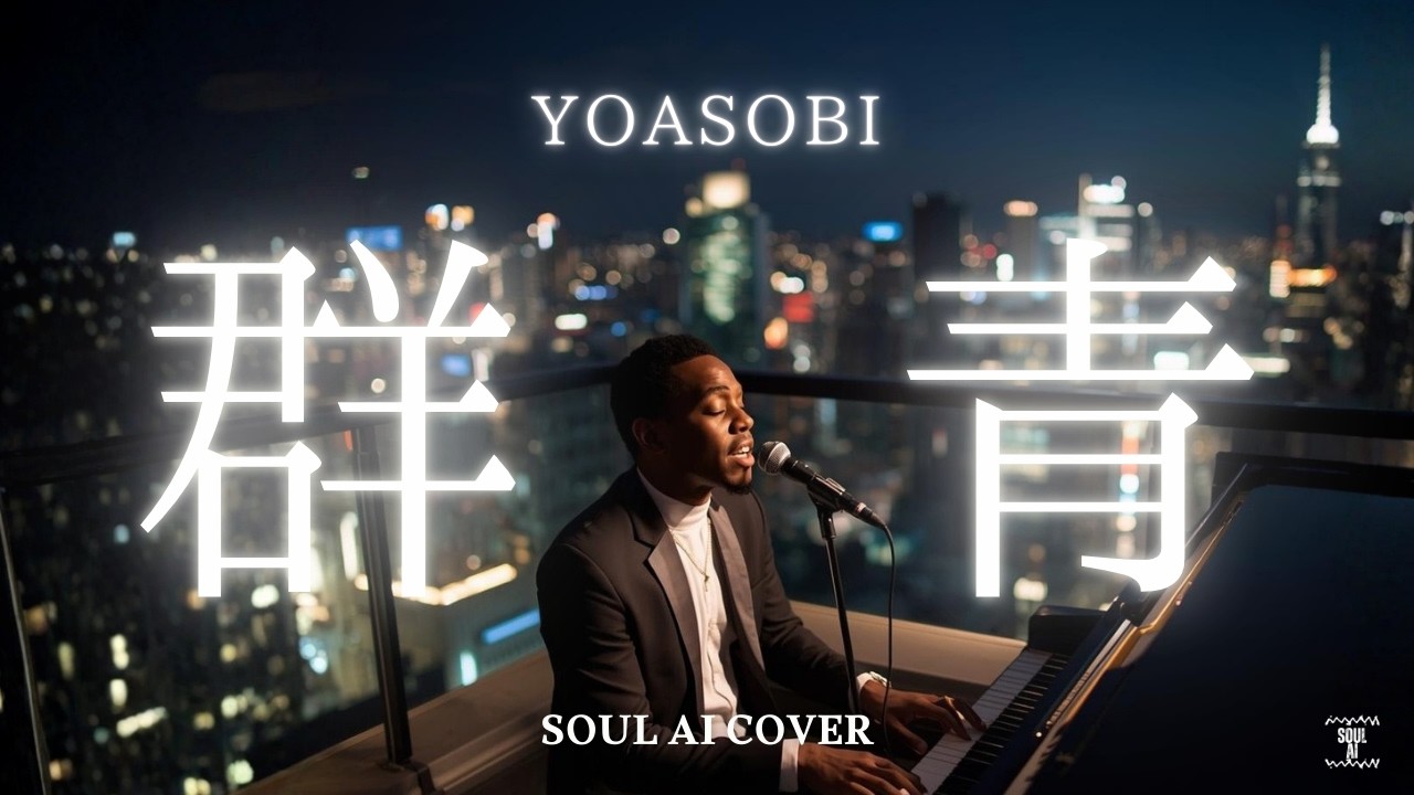 【響く】歌詞入り／[Soul R&B Cover] YOASOBI - 群青 (Soul AI Cover) | Broadway Male Duet Style