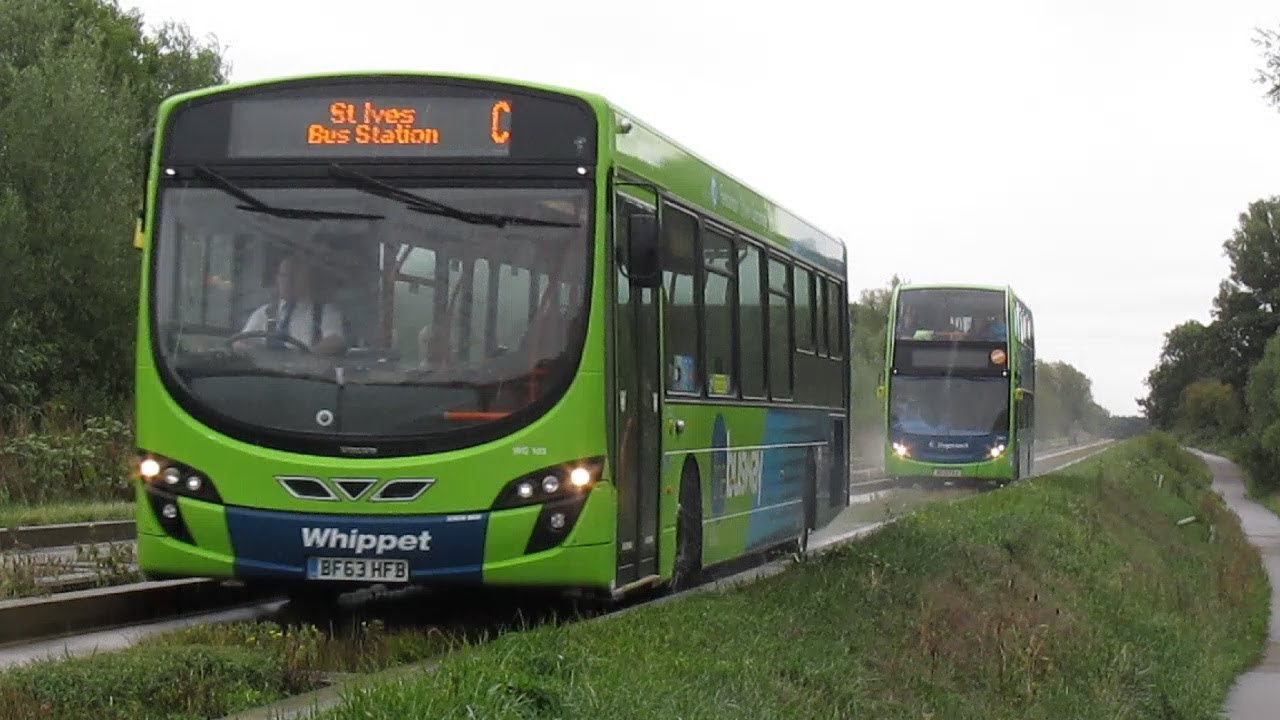 The Cambridge Guided Busway September 2018