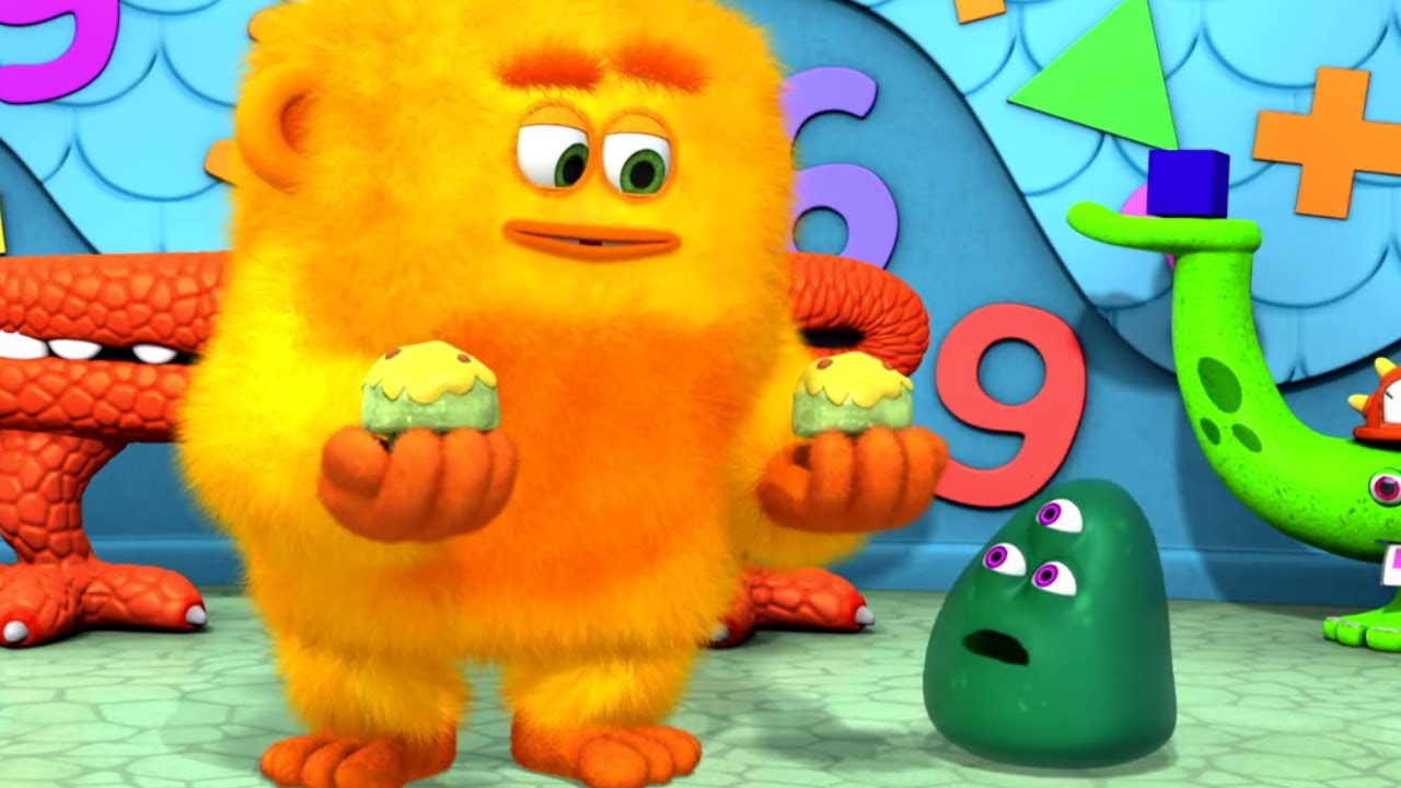 Monster Math Squad |  FULL EPISODE  | Monster Muffin Muddle | Learning Numbers Series
