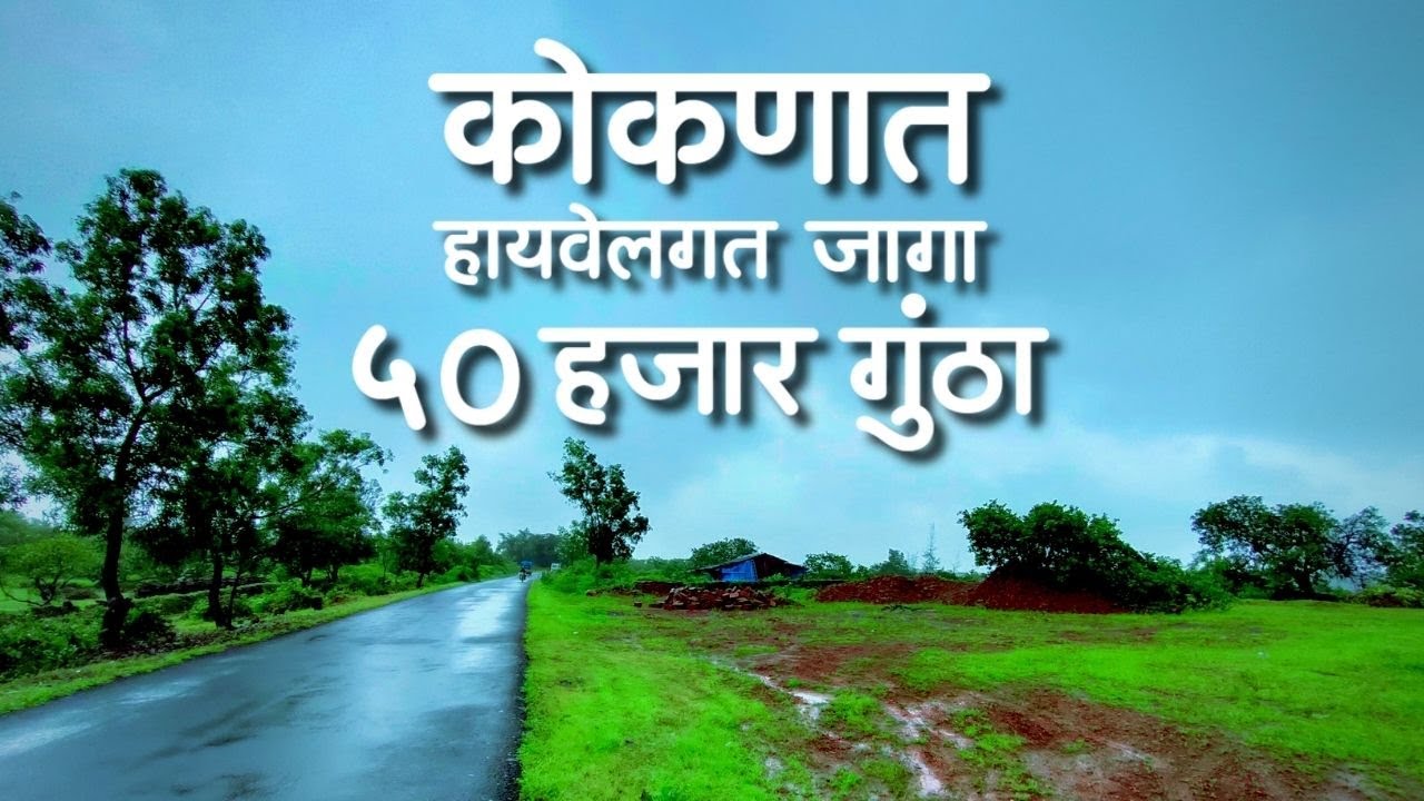 कोकणात हायवेलगत ५३ गुंठा जागा अविश्वसनीय किंमतीत !