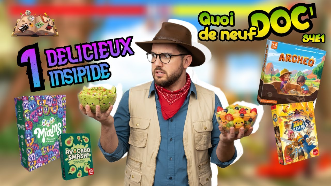 TAG TEAM / ARCHEO / MIAMS / AVOCADO SMASH : Quoi de neuf Doc' Saison 4 Episode 1