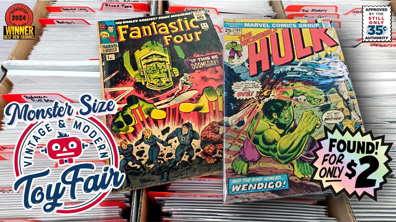 Rare Comics Found For Just $2 at Australia’s BIGGEST Toy Fair!