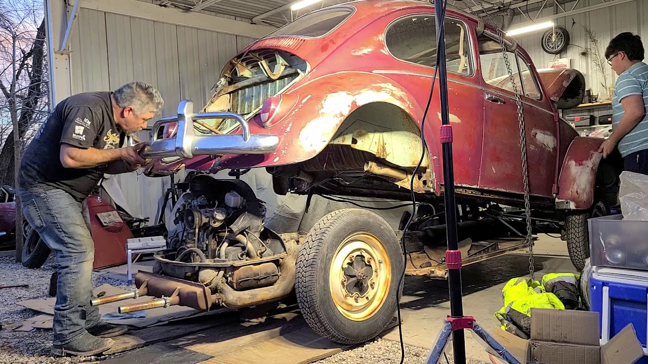 1965 Bug shell removal first time