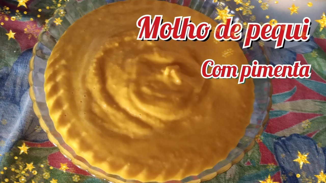 COMO FAZER MOLHO DE PEQUI COM PIMENTA(passo a passo)