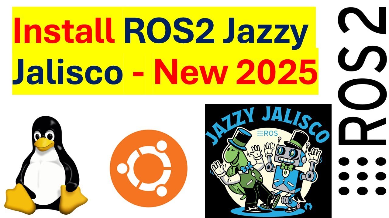 Установка ROS2 Jazzy Jalisco — новое руководство 2025 года
