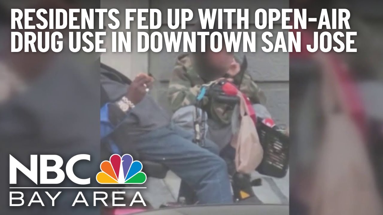Residents fed up with open-air drug use in downtown San Jose