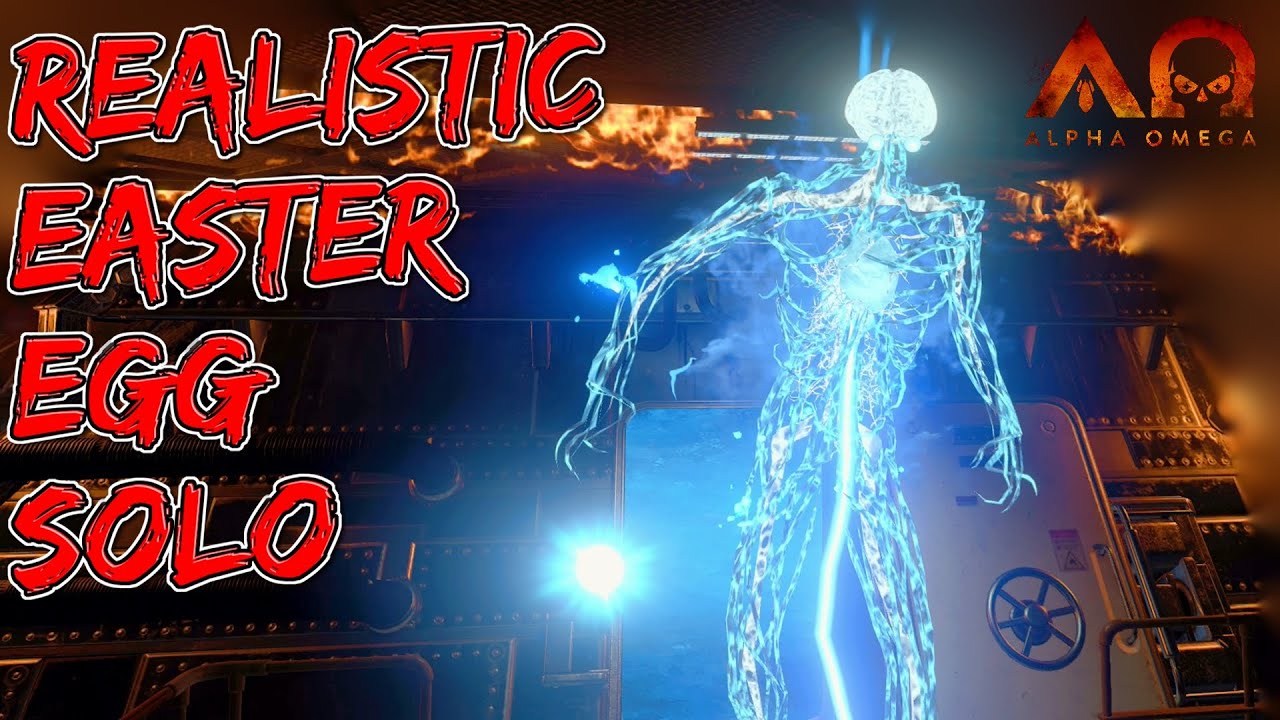Realistic Easter Egg Completion Solo Alpha Omega (Nuketown) - Black Ops 4 Zombies