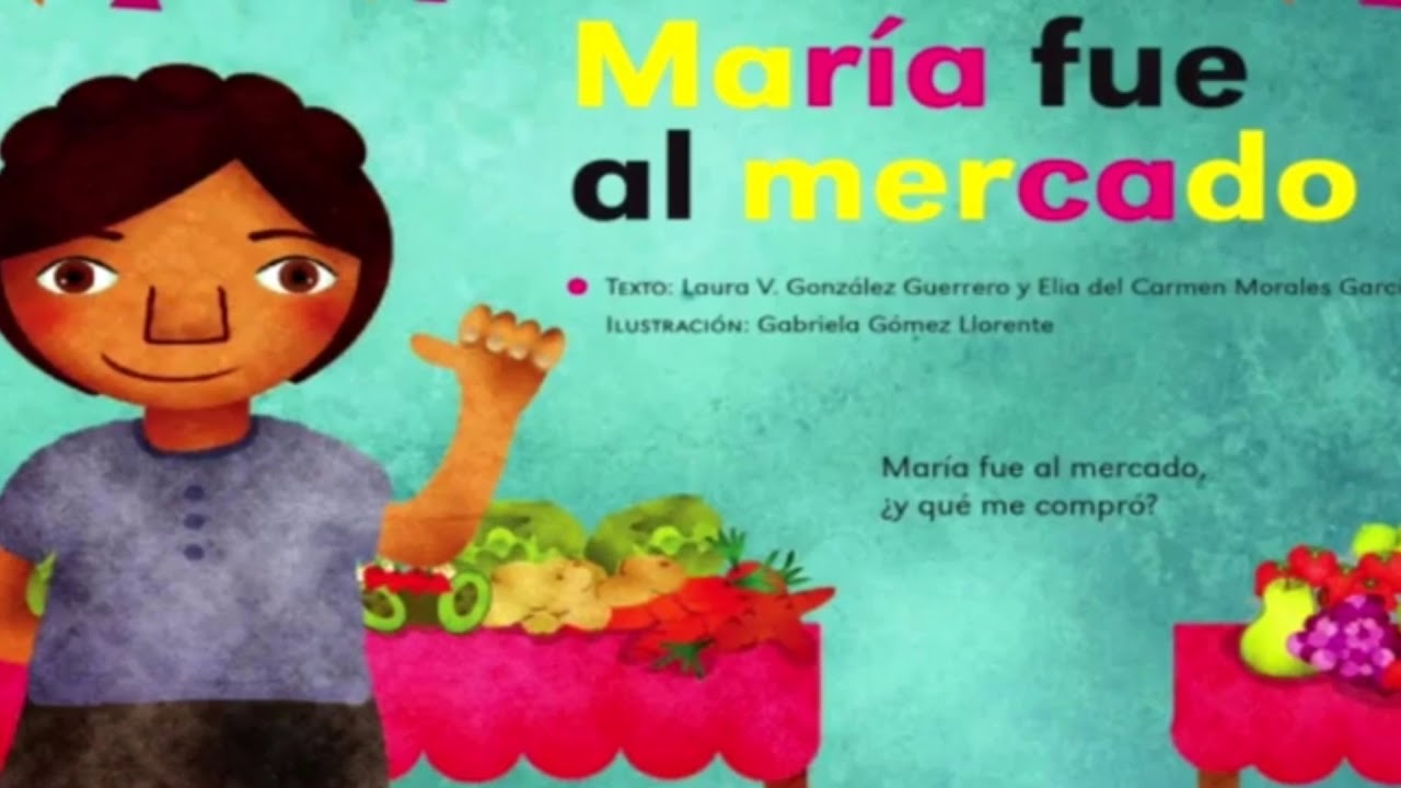 María fue al mercado. Audiocuento infantil