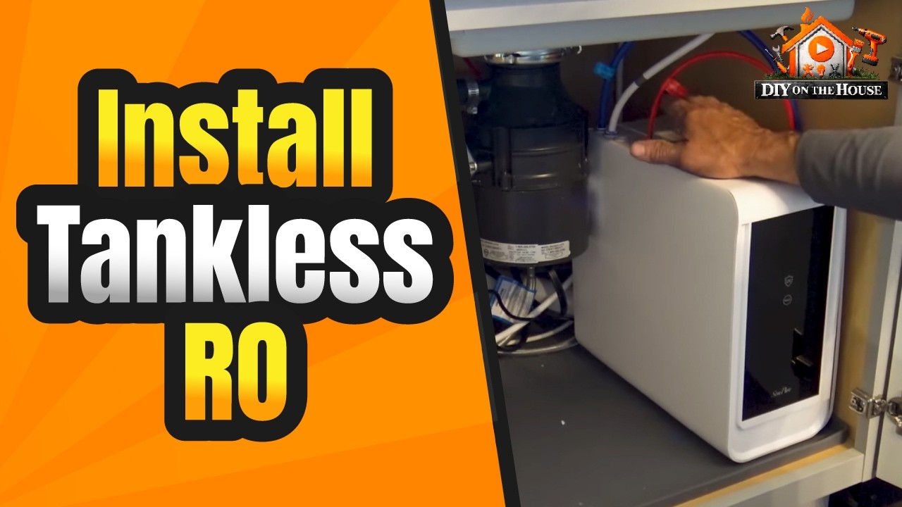 How to Install Tankless Under Sink RO Water System | Tankless Reverse Osmosis