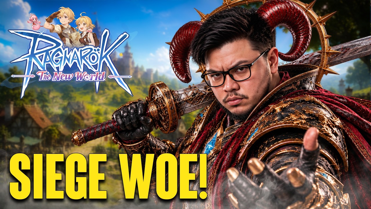 BIG SIEGE WAR OF EMPERIUM! TAKING NO.1 CASTLE PROSGARD! - Ragnarok The New World #6