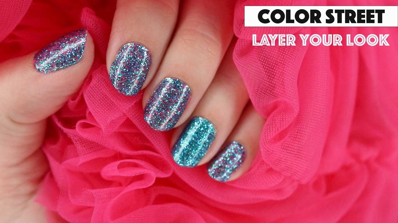 Layer your look with Color Street Nail Polish - How to apply Color Street nails