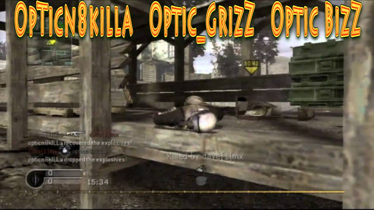 OpTicn8killa Optic_Grizz OpticBizZ call of duty reflex optic clan Wii HD