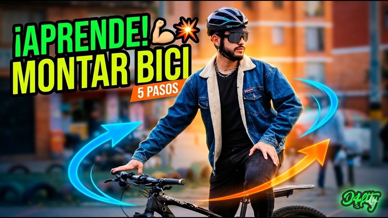 ¿CÓMO MONTAR EN BICI? 💪💥 Aprende desde cero 🚲