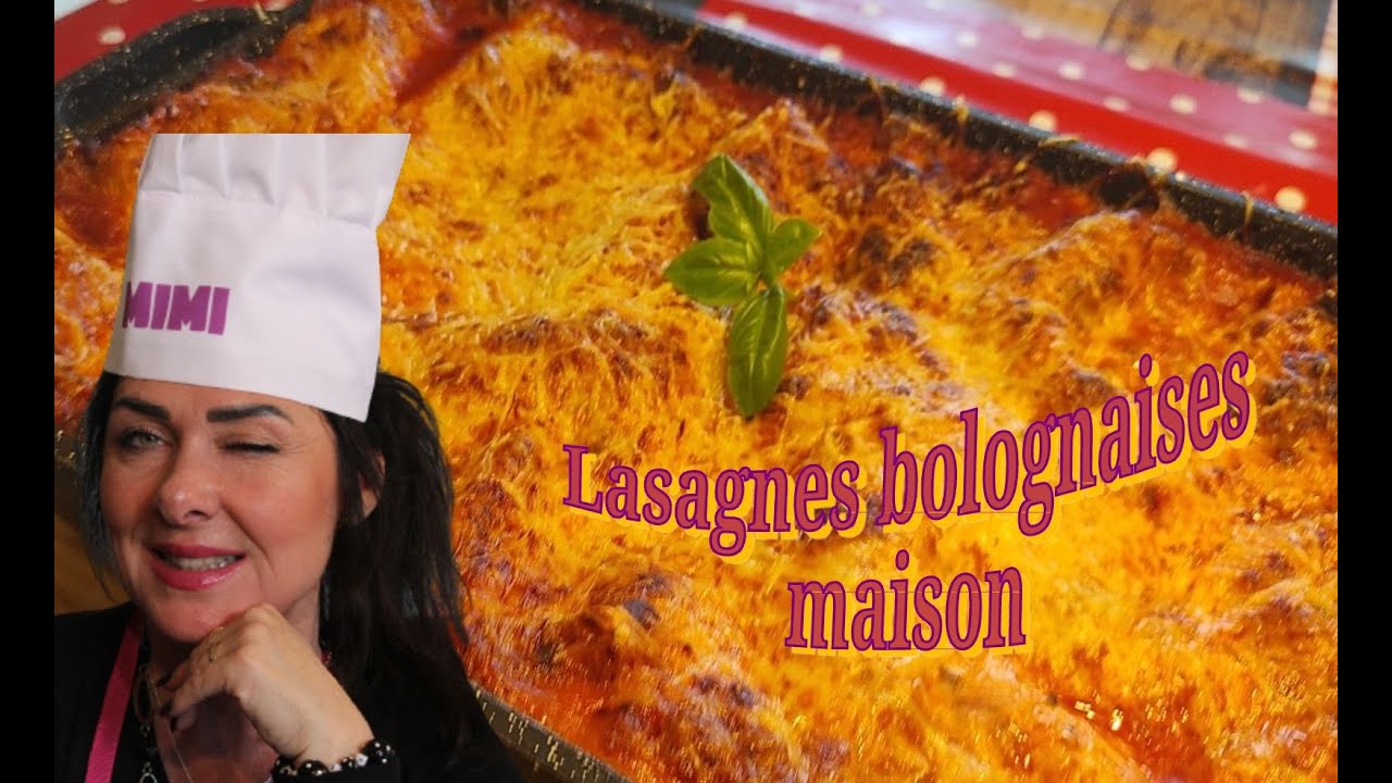 Lasagnes bolognaises maison