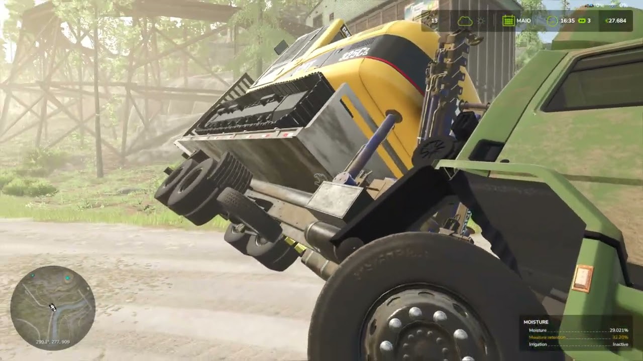 CONSTRUÇÂO DA NOSSA #SEDE # Farming Simulator 25