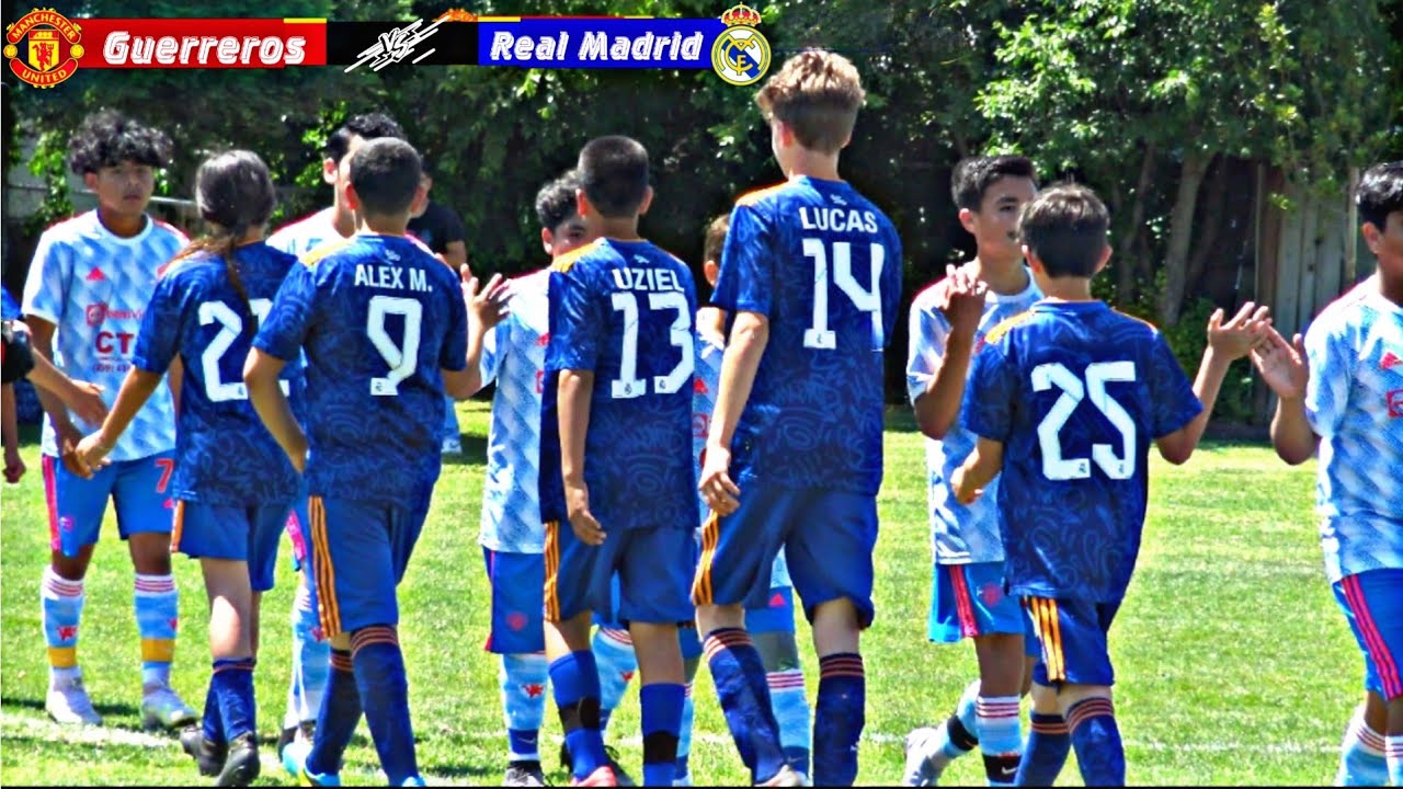 Real Madrid vs Guerreros U14, Futbol Juvenil Descubriendo al CR7 Juvenil