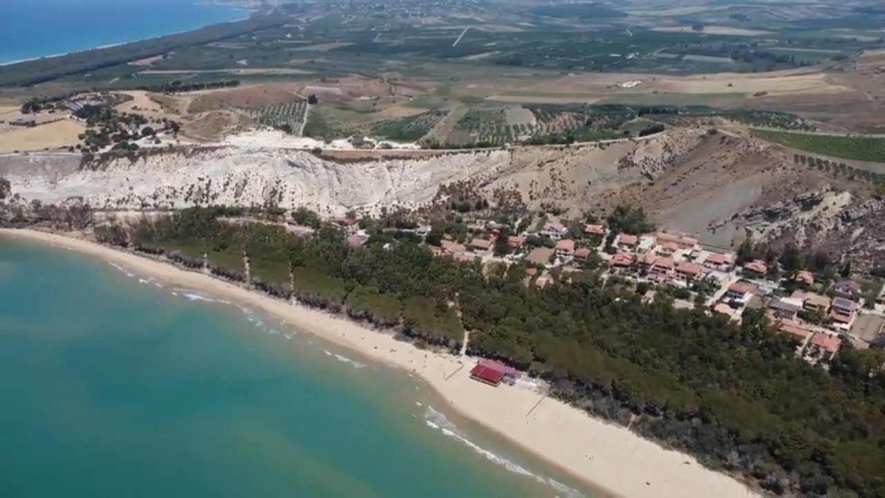 Eraclea Minoa 4K Drone Footage
