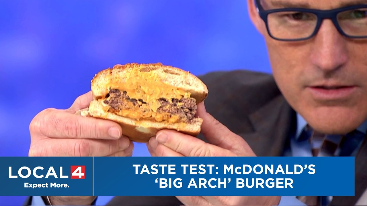 Taste Test: McDonald's newest item 'Big Arch'