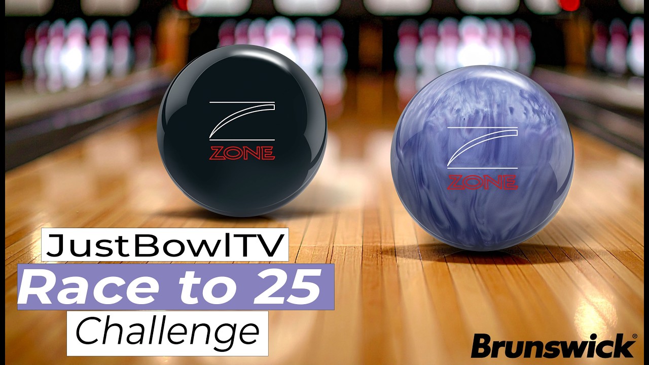 Brunswick Danger Zone Bowling Balls - 25 Strike Challenge from JustBowlTV