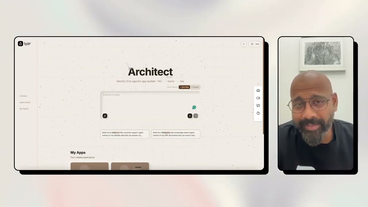 Architect by Lyzr: От оперативного до готового к работе агента за считанные минуты