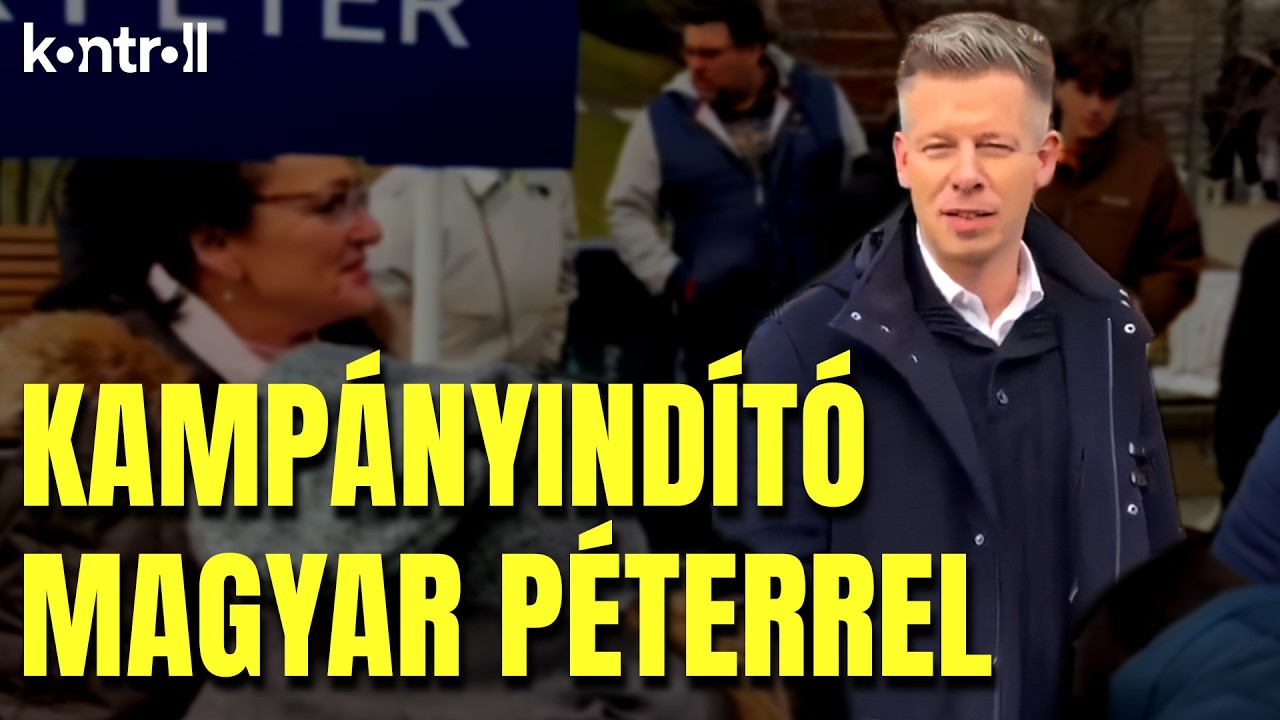 ÉLŐ: A Tisza Párt elnöke az ajánlásgyűjtés első napjáról