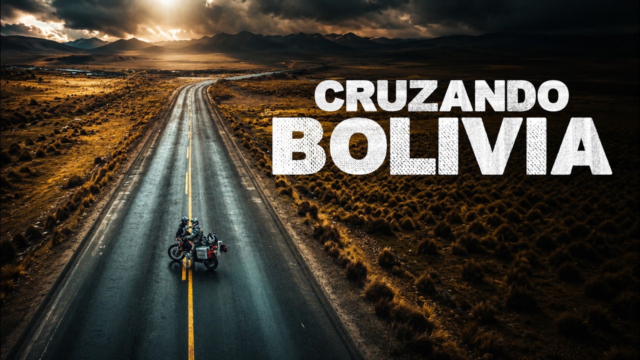 CRUZANDO A BOLIVIA desde la FRONTERA CHILENA 🇨🇱➡️🇧🇴 |&nbsp;Episodio 70 - Vuelta al Mundo en Moto