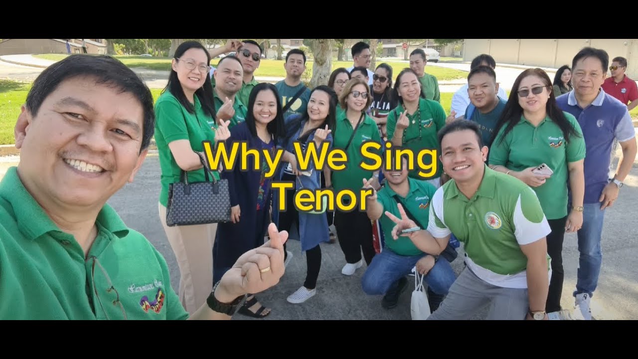 Why We Sing - Tenor Voice