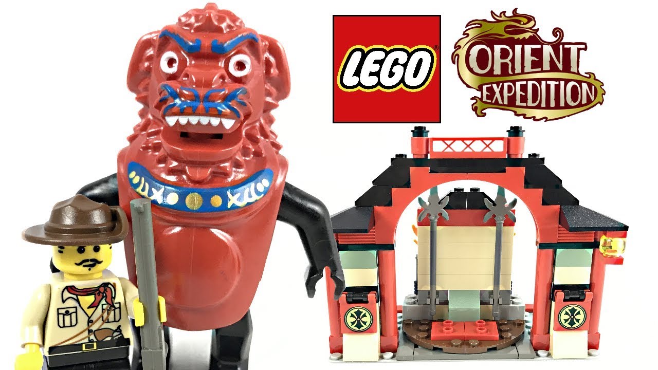 LEGO Adventurers Orient Expedition Passage of Jun-Chi review! 2003 set 7413!