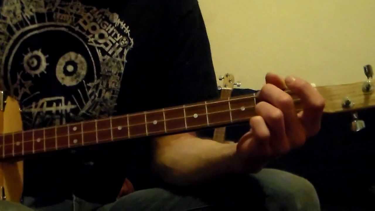 Some basic chord shapes for 3 string CBG