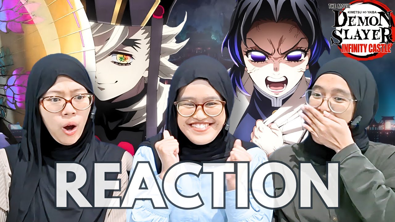 Demon Slayer: Infinity Castle | TRAILER FIGHT SCENE REACTION | Tibè Reaction!