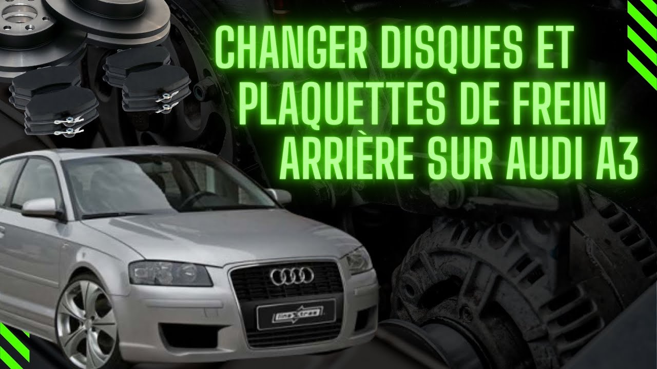 Changer disques et plaquettes de frein arrière sur Audi A3 : Guide complet 🔧🚗