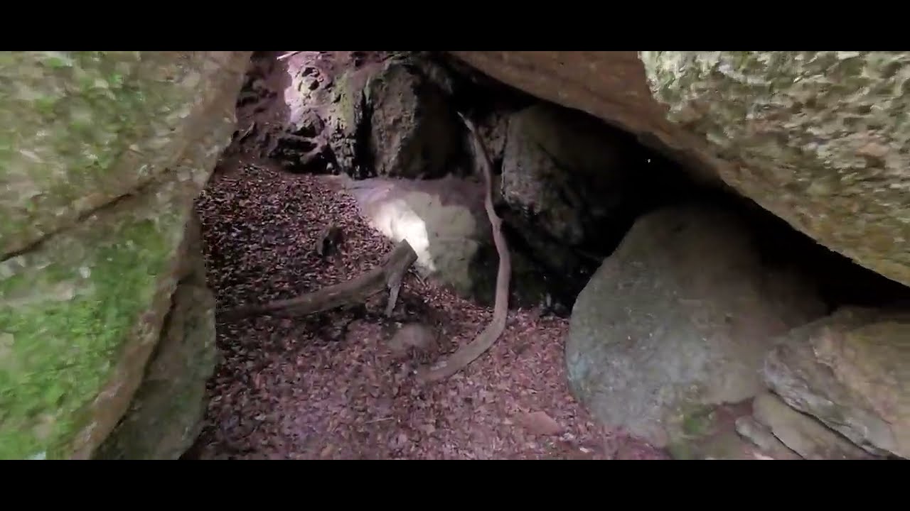 la grotte de l'Ermite à rostrenen