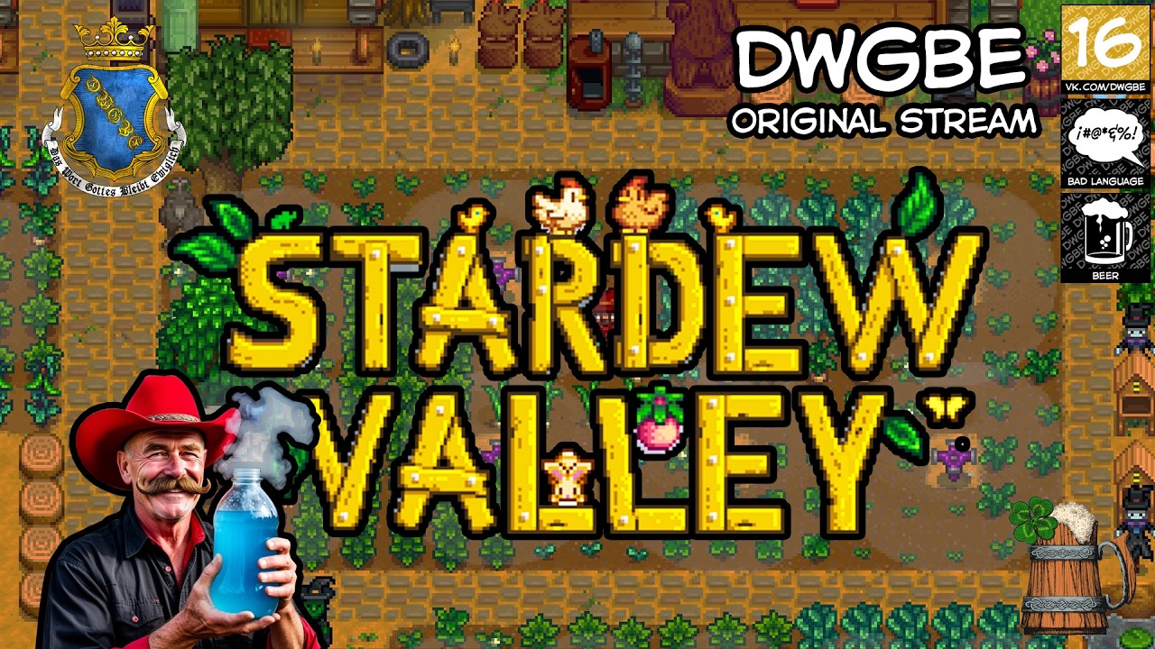 🔴Весна четвертого года, полная ананасов и орехов | Stardew Valley