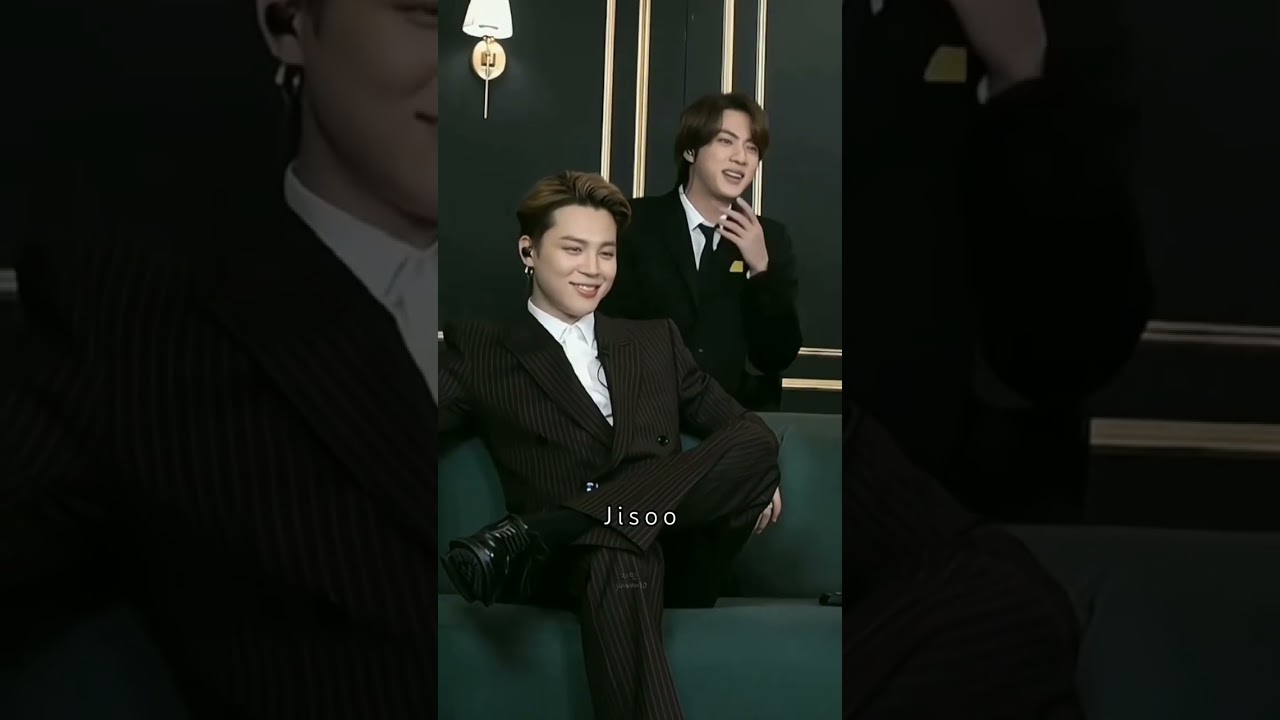 jin jimin kookie suga reaction to jensoo &ndash; illegal weapon 2.0//(slowed + reverb)#jinsoo #jenkook