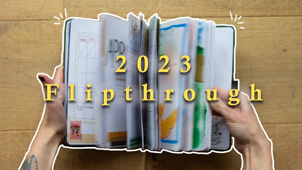 Bullet Journal Flipthrough 2023