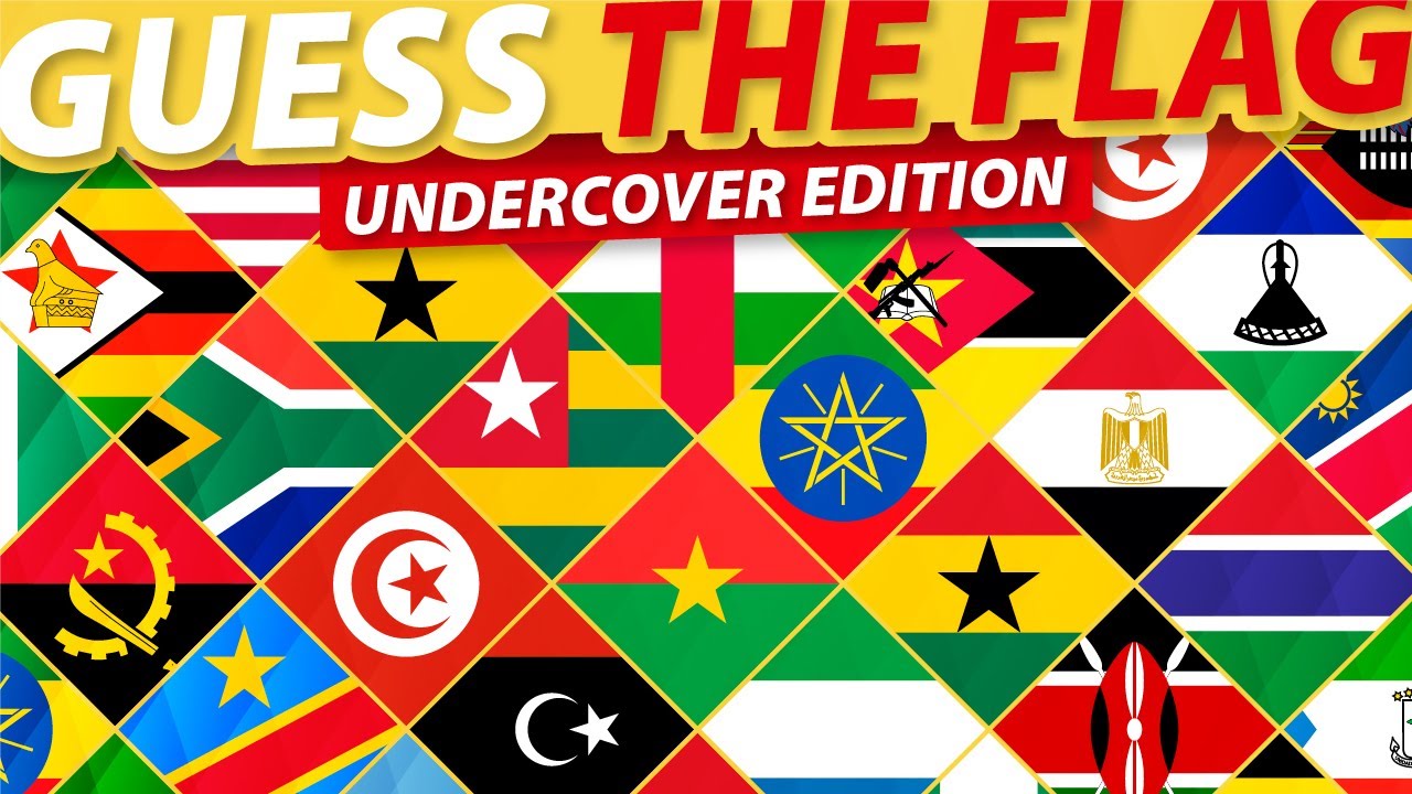 Flag Quiz 🌍 Guess the Country from the Undercover Flag, African Edition